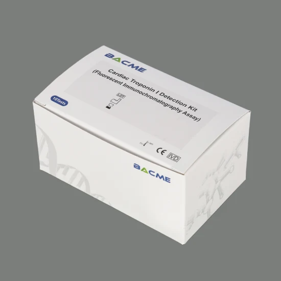 CE Marked Ctni Troponin I Rapid Test Card Cardiac Markers Test Kits