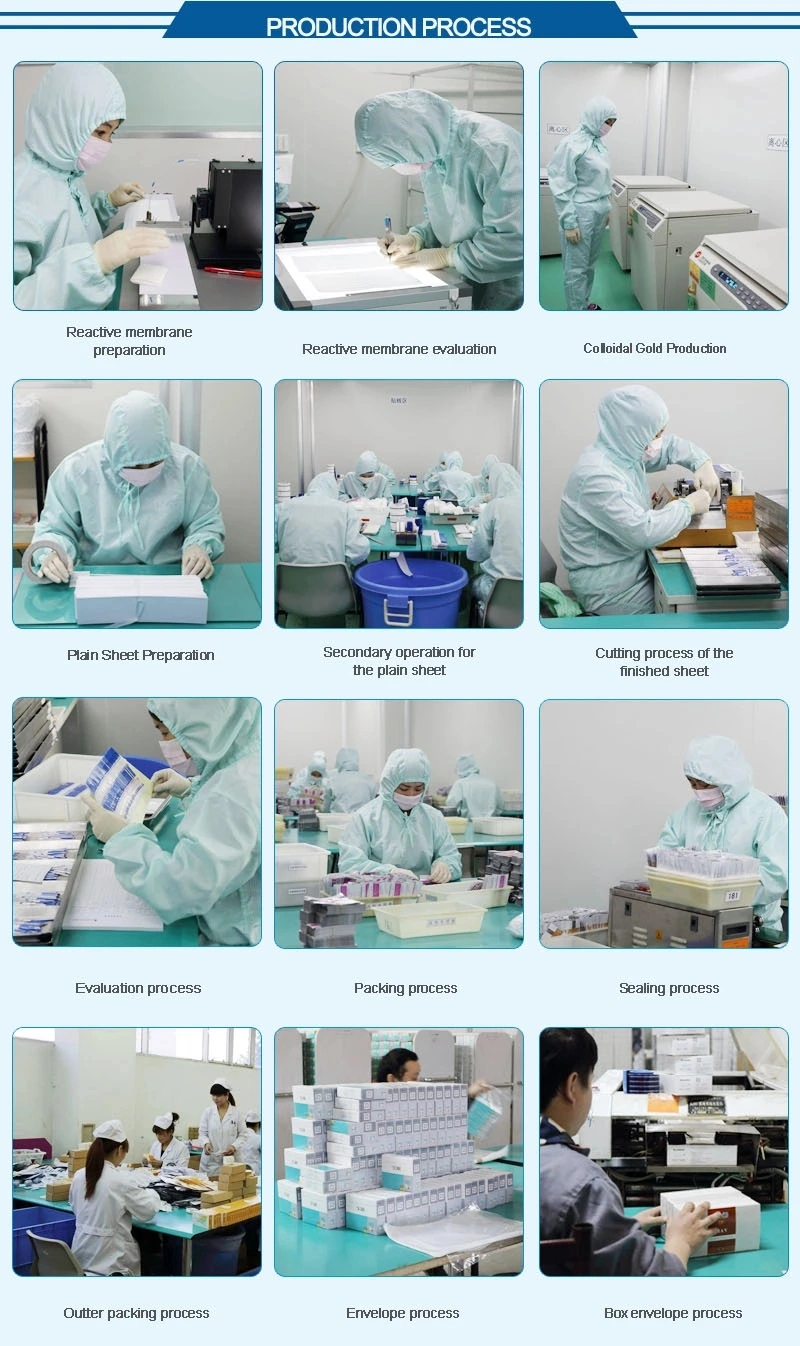 Rapid Test of Human Infectious Disease Dengue Ns1 Antigen &amp; Igm/Igg Antibody Test Kit Cassette