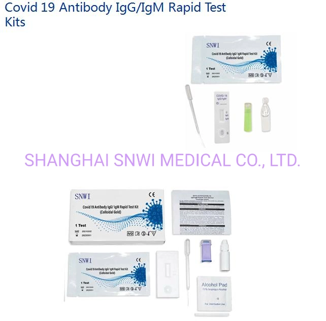 Disposable Medical Products Home Use Rapid Infectious Diseases One Step Diagnostic Hepatitis B Hbsag Test Kit (Cassette/Strip)