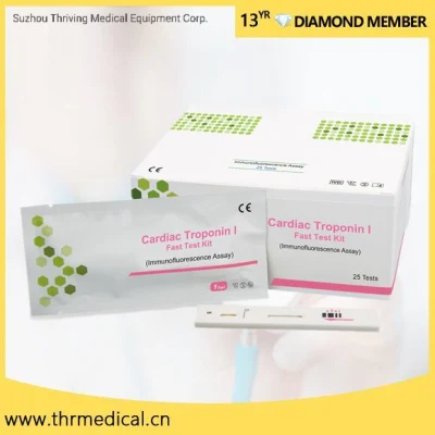 Ctni and Cardiac Troponin Test Kit (THR-VS1001)