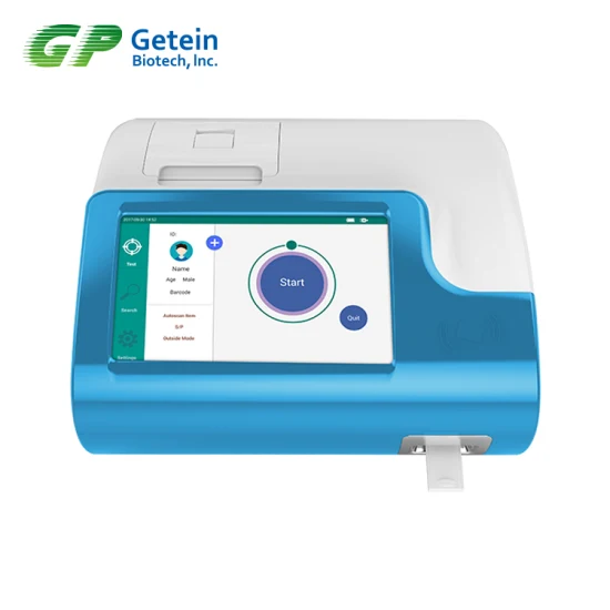 Poct Hba1c/ Ctni/Hba1c/Crp/Tsh/25 -Oh-Vd Test Getein 1100 Immunofluorescence Poct Analyzer